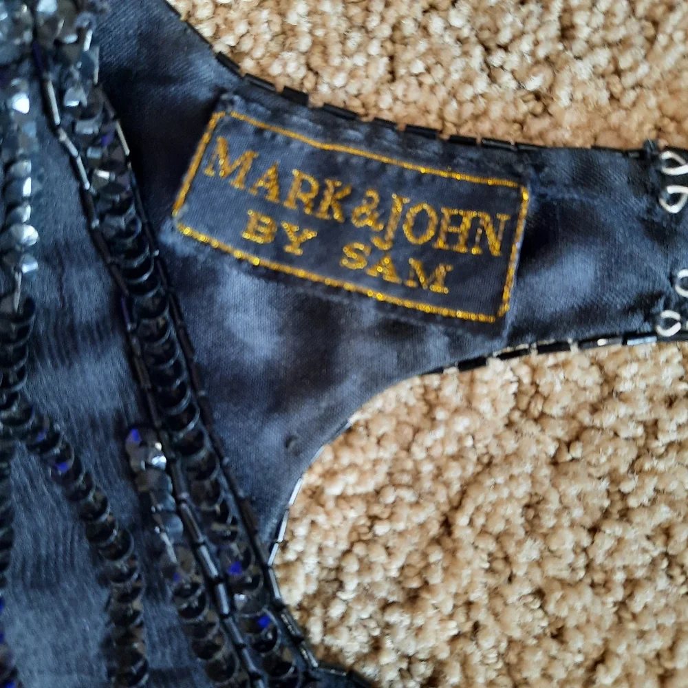 1980's B2 and US by Mark and John silk Dress - Picture 5 of 11